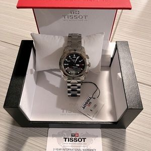 Tissot T-Touch Il Titanium Black Dial Quartz Mens Watch
T047.420.44.207.00